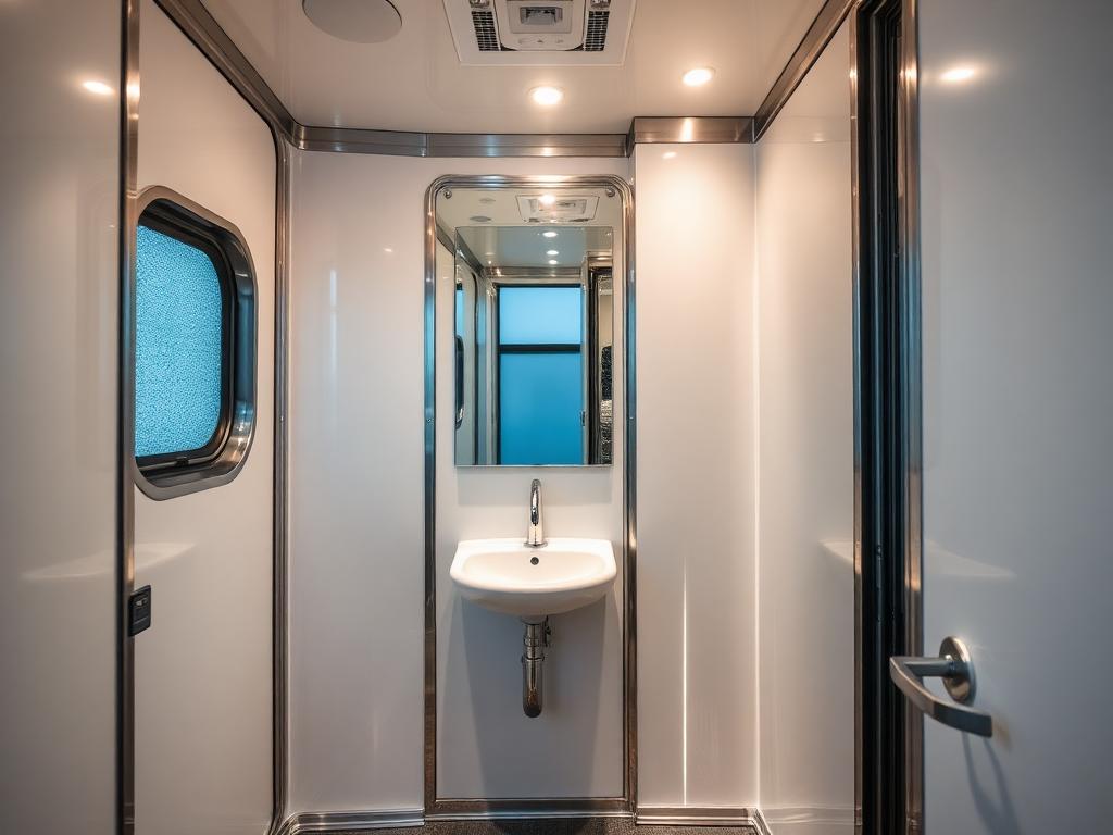 Luxury Restroom Trailers in Claremont, NC